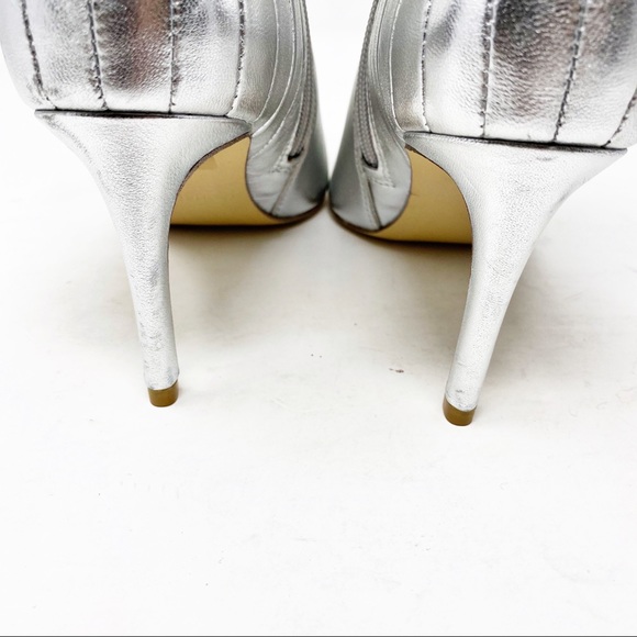 Rachel Zoe Metallic Point Toe Booties - Picture 6 of 7